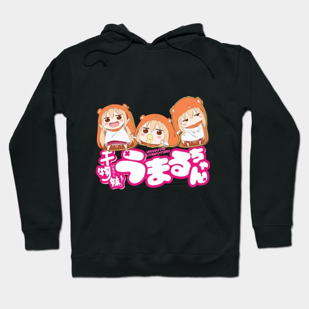 Umaru Trio Hoodie by cutie_eyes